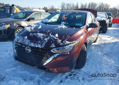 2025 Nissan Sentra Sv z USA, uszkodzony, nr VIN 3N1AB8CV9SY370279